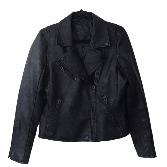 Blank Nyc Black Classic Moto Jacket - Picture 1 of 8
